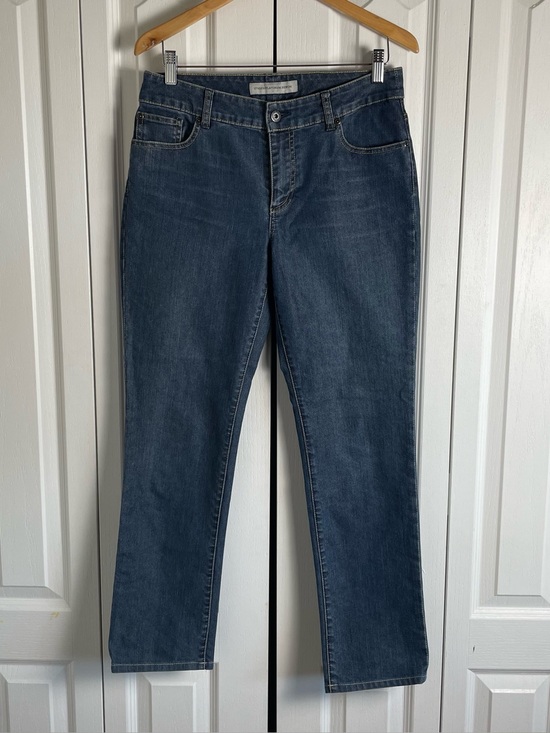 Chico's Denim - Chico's Platinum Denim Ultimate Fit Slim Leg Jeans Women’s Size 0.5 (S/6) Blue